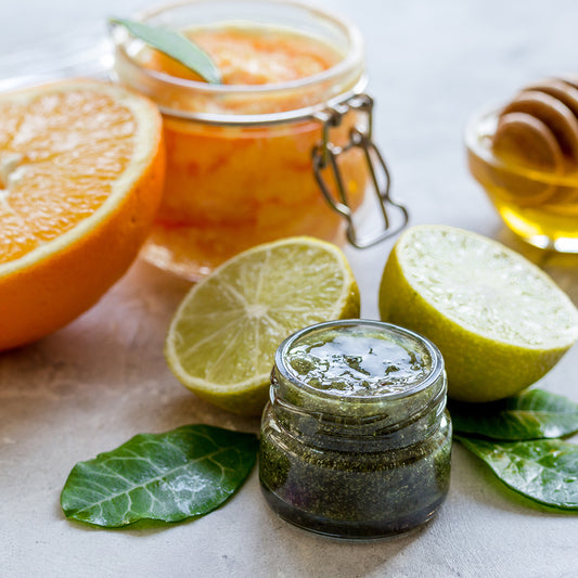 DIY Citrus Sugar Scrub