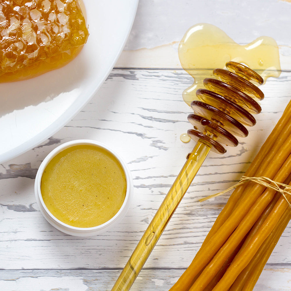 DIY Beeswax & Honey Lip Balm!