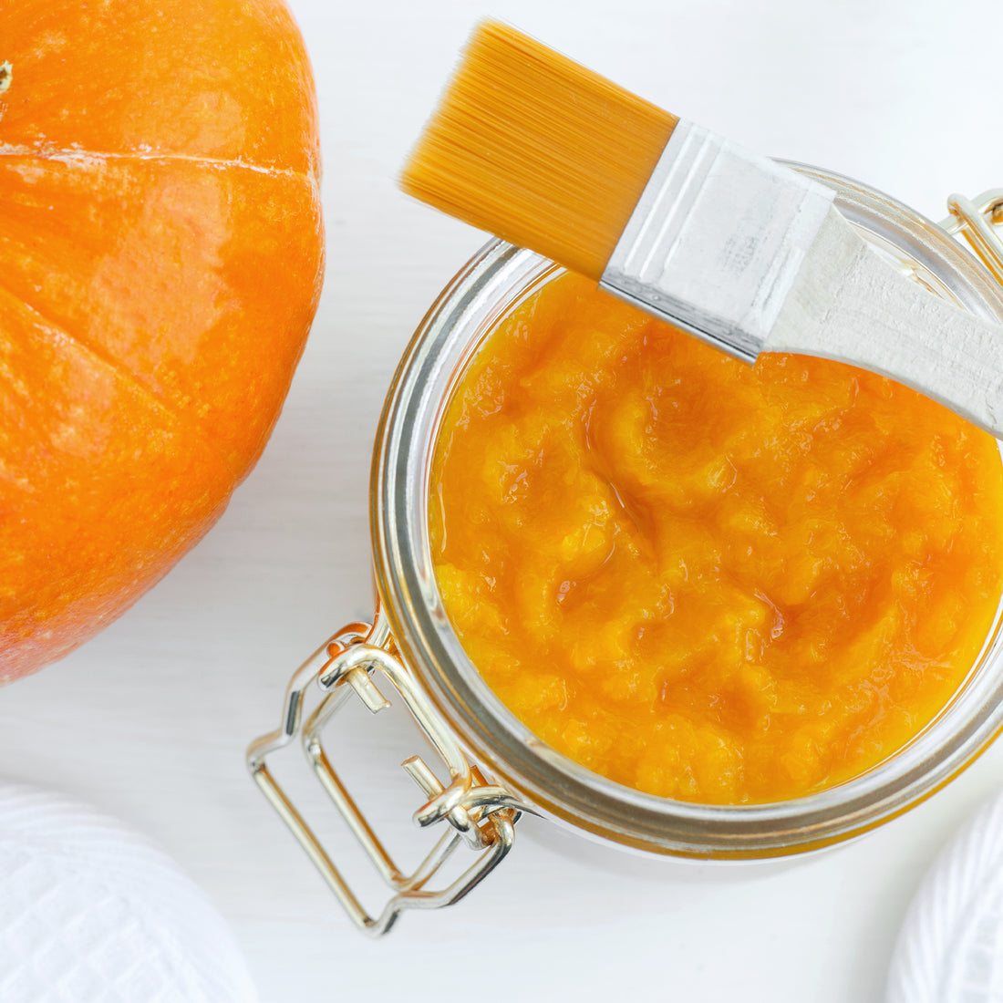 DIY Pumpkin Face Mask