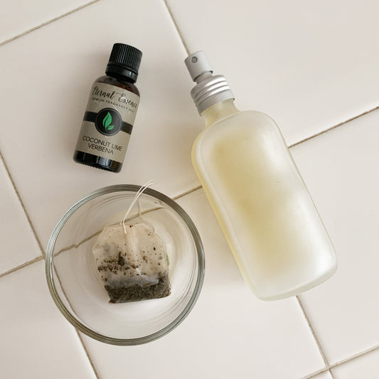 DIY Green Tea After Sun Spray!