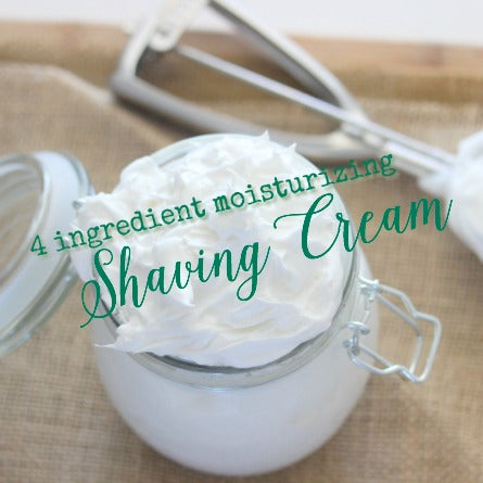 Four Ingredient Shaving Cream