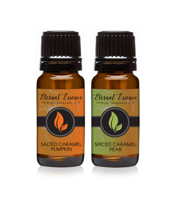 Pair (2) - Salted Caramel Pumpkin & Spiced Caramel Pear - 10ML