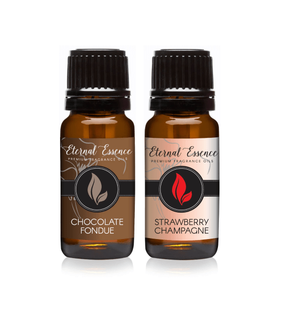 Pair (2) - Chocolate Fondue & Strawberry Champagne - Premium Fragrance Oil Pair - 10ML