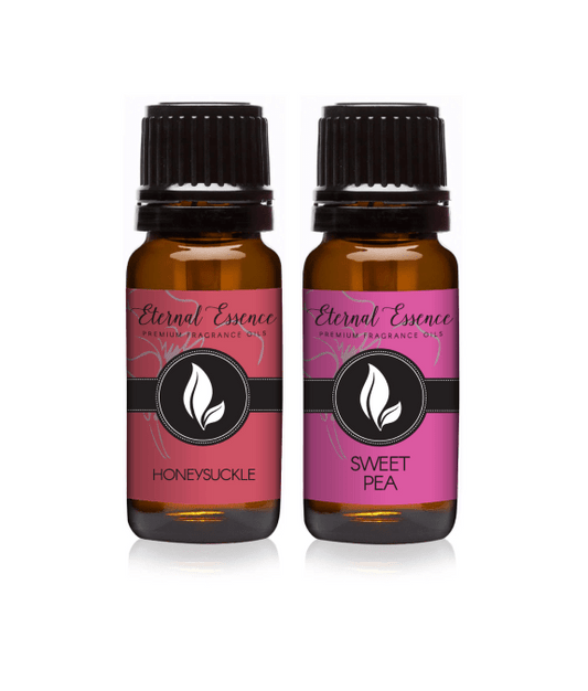 Pair (2) - Honeysuckle & Sweet Pea - Premium Fragrance Oil Pair - 10ML