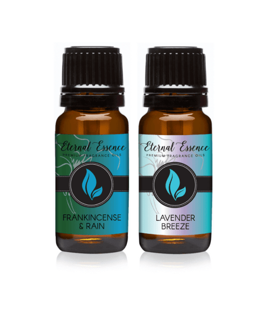 Pair (2) - Lavender Breeze & Frankincense & Rain - Premium Fragrance Oil Pair - 10ML