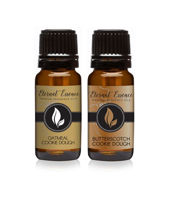 Pair (2) - Oatmeal Cookie Dough & Butterscotch Cookie Dough - Premium Fragrance Oil Pair - 10ML