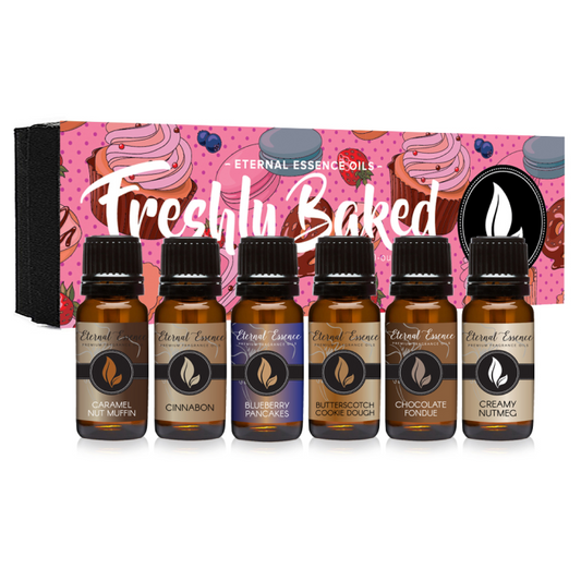 Box of Freshly Baked Aromatic Gift Set by Eternal Essence Oils