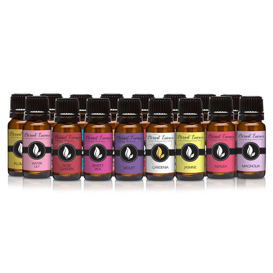 The Wildflowers Essential Oils 16 Pack Gift Set by Eternal Essence Oils